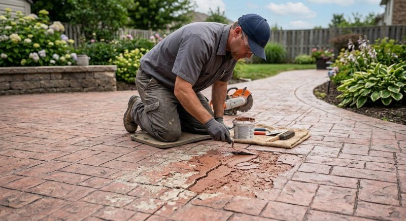 Decorative Concrete Repair in Joplin, MO